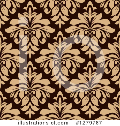 Royalty-Free (RF) Damask Clipart Illustration by Vector Tradition SM - Stock Sample #1279787