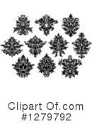 Damask Clipart #1279792 by Vector Tradition SM