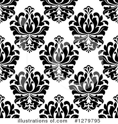 Royalty-Free (RF) Damask Clipart Illustration by Vector Tradition SM - Stock Sample #1279795