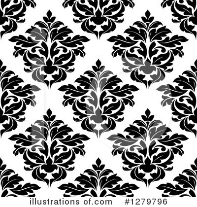 Royalty-Free (RF) Damask Clipart Illustration by Vector Tradition SM - Stock Sample #1279796