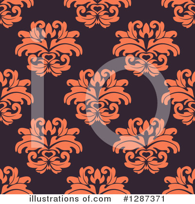 Royalty-Free (RF) Damask Clipart Illustration by Vector Tradition SM - Stock Sample #1287371