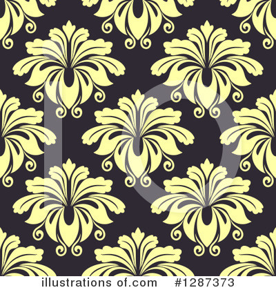 Royalty-Free (RF) Damask Clipart Illustration by Vector Tradition SM - Stock Sample #1287373