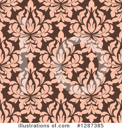 Royalty-Free (RF) Damask Clipart Illustration by Vector Tradition SM - Stock Sample #1287385