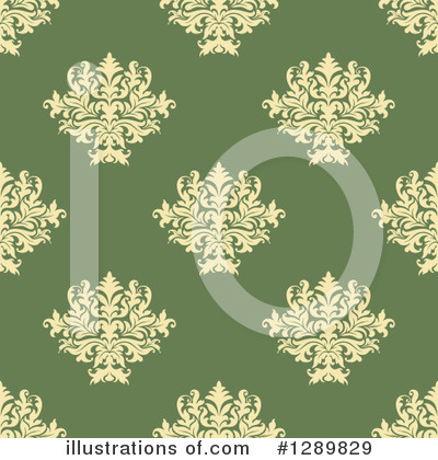 Royalty-Free (RF) Damask Clipart Illustration by Vector Tradition SM - Stock Sample #1289829