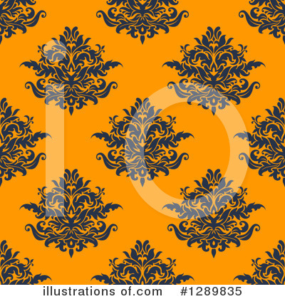 Royalty-Free (RF) Damask Clipart Illustration by Vector Tradition SM - Stock Sample #1289835