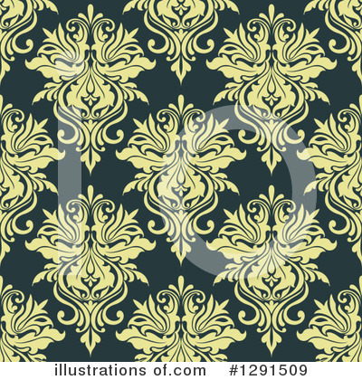 Royalty-Free (RF) Damask Clipart Illustration by Vector Tradition SM - Stock Sample #1291509