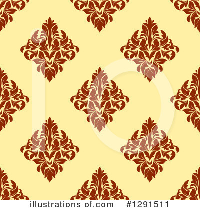 Royalty-Free (RF) Damask Clipart Illustration by Vector Tradition SM - Stock Sample #1291511