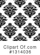 Damask Clipart #1314036 by Vector Tradition SM