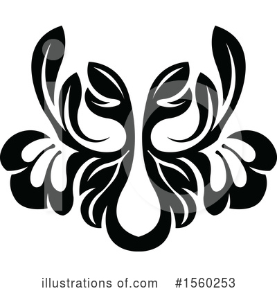Royalty-Free (RF) Damask Clipart Illustration by dero - Stock Sample #1560253