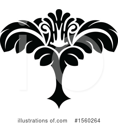 Royalty-Free (RF) Damask Clipart Illustration by dero - Stock Sample #1560264