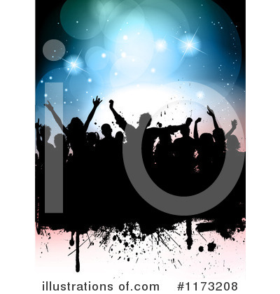 Royalty-Free (RF) Dance Clipart Illustration by KJ Pargeter - Stock Sample #1173208