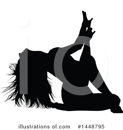 Royalty-Free (RF) Dancer Clipart Illustration by dero - Stock Sample #1448795