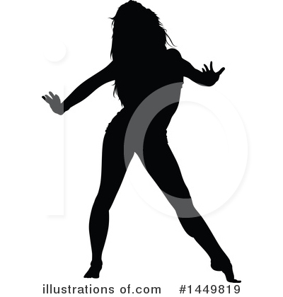 Royalty-Free (RF) Dancer Clipart Illustration by dero - Stock Sample #1449819