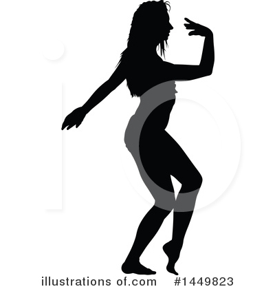 Royalty-Free (RF) Dancer Clipart Illustration by dero - Stock Sample #1449823