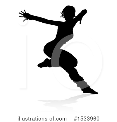 Royalty-Free (RF) Dancer Clipart Illustration by AtStockIllustration - Stock Sample #1533960