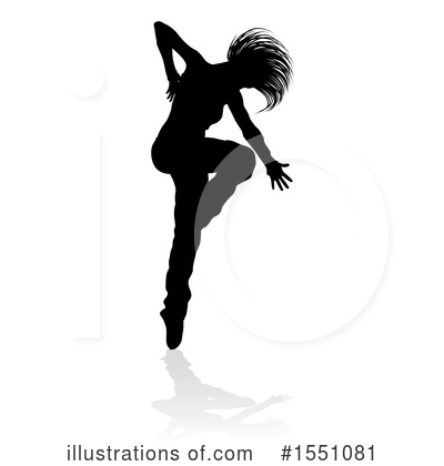 Royalty-Free (RF) Dancer Clipart Illustration by AtStockIllustration - Stock Sample #1551081