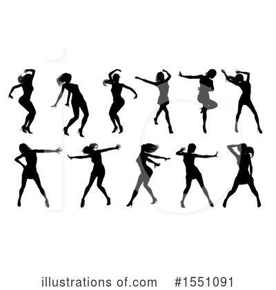 Royalty-Free (RF) Dancer Clipart Illustration by AtStockIllustration - Stock Sample #1551091