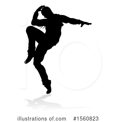 Royalty-Free (RF) Dancer Clipart Illustration by AtStockIllustration - Stock Sample #1560823