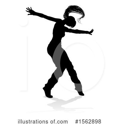 Royalty-Free (RF) Dancer Clipart Illustration by AtStockIllustration - Stock Sample #1562898