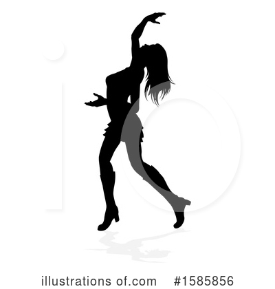 Royalty-Free (RF) Dancer Clipart Illustration by AtStockIllustration - Stock Sample #1585856