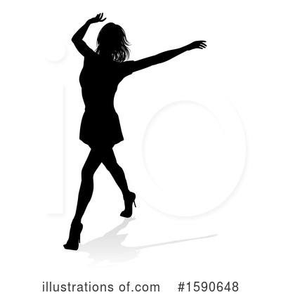 Royalty-Free (RF) Dancer Clipart Illustration by AtStockIllustration - Stock Sample #1590648