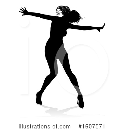 Royalty-Free (RF) Dancer Clipart Illustration by AtStockIllustration - Stock Sample #1607571