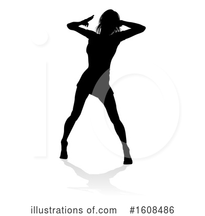 Royalty-Free (RF) Dancer Clipart Illustration by AtStockIllustration - Stock Sample #1608486