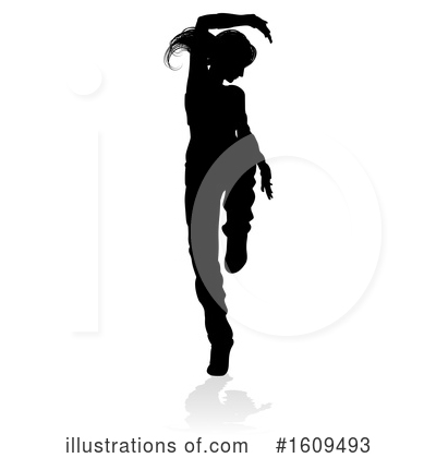 Royalty-Free (RF) Dancer Clipart Illustration by AtStockIllustration - Stock Sample #1609493