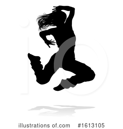 Royalty-Free (RF) Dancer Clipart Illustration by AtStockIllustration - Stock Sample #1613105