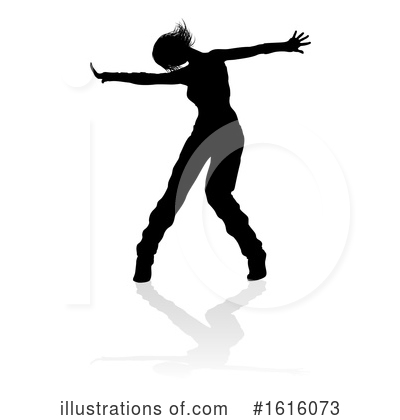 Royalty-Free (RF) Dancer Clipart Illustration by AtStockIllustration - Stock Sample #1616073