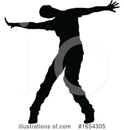 Royalty-Free (RF) Dancer Clipart Illustration by AtStockIllustration - Stock Sample #1654305