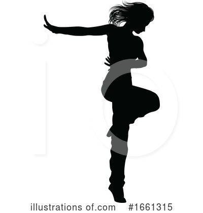Royalty-Free (RF) Dancer Clipart Illustration by AtStockIllustration - Stock Sample #1661315