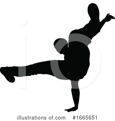 Royalty-Free (RF) Dancer Clipart Illustration by AtStockIllustration - Stock Sample #1665651