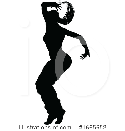Royalty-Free (RF) Dancer Clipart Illustration by AtStockIllustration - Stock Sample #1665652