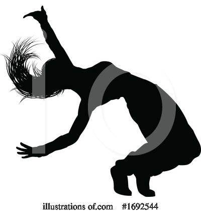 Royalty-Free (RF) Dancer Clipart Illustration by AtStockIllustration - Stock Sample #1692544