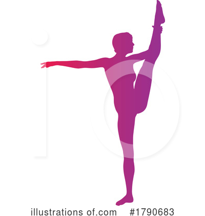 Royalty-Free (RF) Dancer Clipart Illustration by KJ Pargeter - Stock Sample #1790683