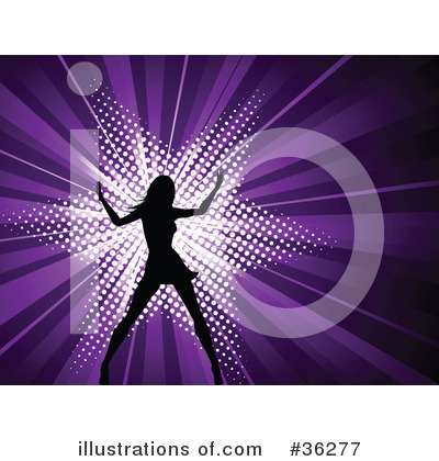 Royalty-Free (RF) Dancer Clipart Illustration by KJ Pargeter - Stock Sample #36277