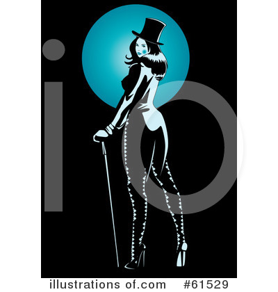 Royalty-Free (RF) Dancer Clipart Illustration by r formidable - Stock Sample #61529