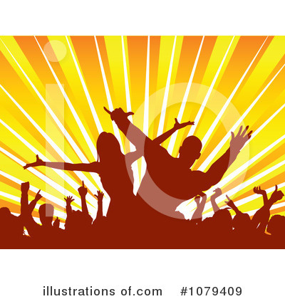 Royalty-Free (RF) Dancers Clipart Illustration by KJ Pargeter - Stock Sample #1079409