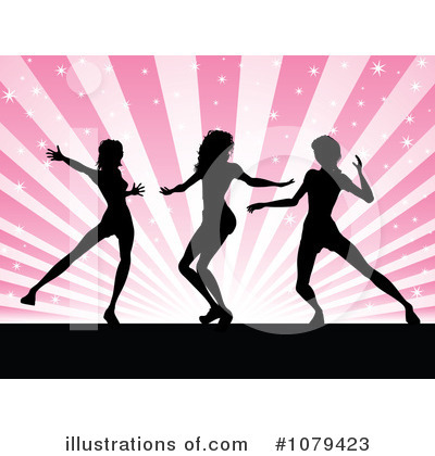 Royalty-Free (RF) Dancers Clipart Illustration by KJ Pargeter - Stock Sample #1079423