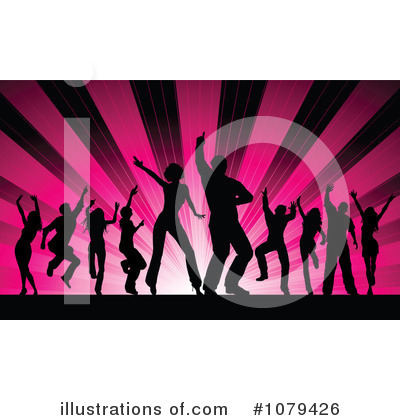 Royalty-Free (RF) Dancers Clipart Illustration by KJ Pargeter - Stock Sample #1079426