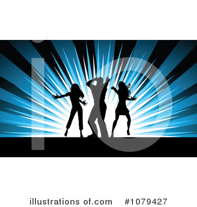 Royalty-Free (RF) Dancers Clipart Illustration by KJ Pargeter - Stock Sample #1079427