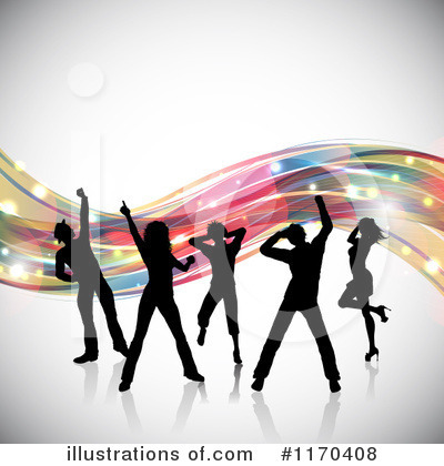 Royalty-Free (RF) Dancers Clipart Illustration by KJ Pargeter - Stock Sample #1170408