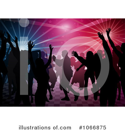 Royalty-Free (RF) Dancing Clipart Illustration by dero - Stock Sample #1066875