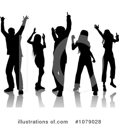 Royalty-Free (RF) Dancing Clipart Illustration by KJ Pargeter - Stock Sample #1079028