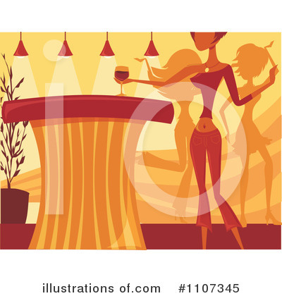 Royalty-Free (RF) Dancing Clipart Illustration by Amanda Kate - Stock Sample #1107345