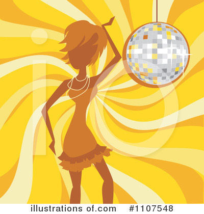 Royalty-Free (RF) Dancing Clipart Illustration by Amanda Kate - Stock Sample #1107548