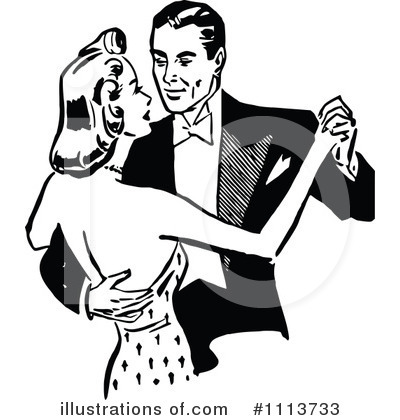 Dancing Clipart #1113733 by Prawny Vintage