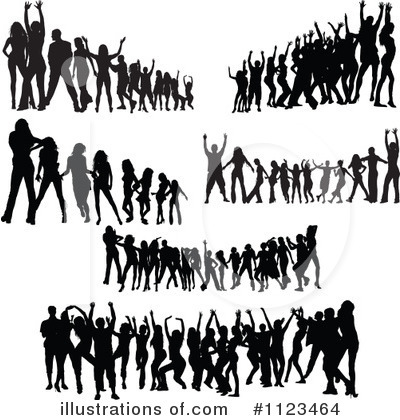 Royalty-Free (RF) Dancing Clipart Illustration by dero - Stock Sample #1123464