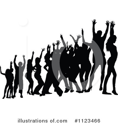 Royalty-Free (RF) Dancing Clipart Illustration by dero - Stock Sample #1123466